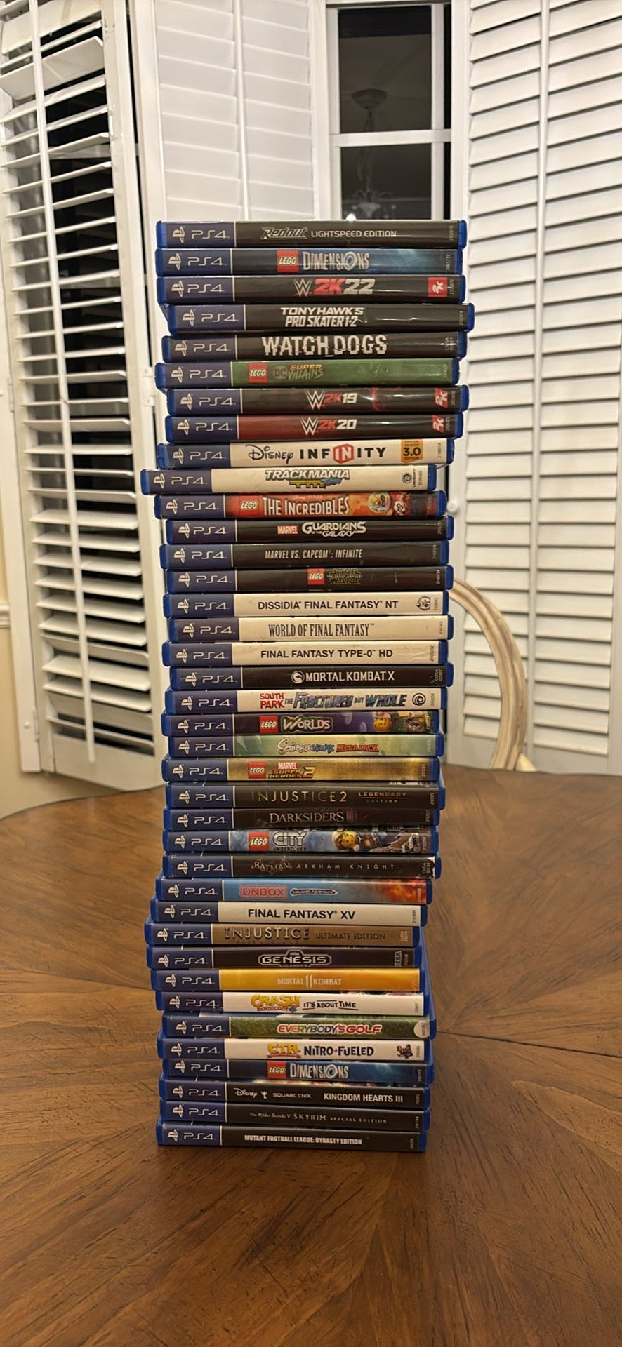 32 PS4 Game Lot