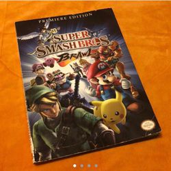 Super Smash Brothers Brawl Official Strategy Guide 