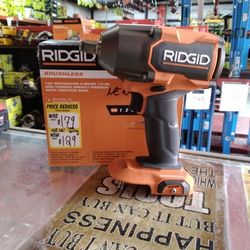 Ridgid 18v Brushless 4-Mode 1/2" Mid-Torque Impact Wrench ( Tool Only)