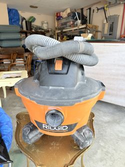 RIDGID Wet/Dry Shop Vacuum – Great Condition