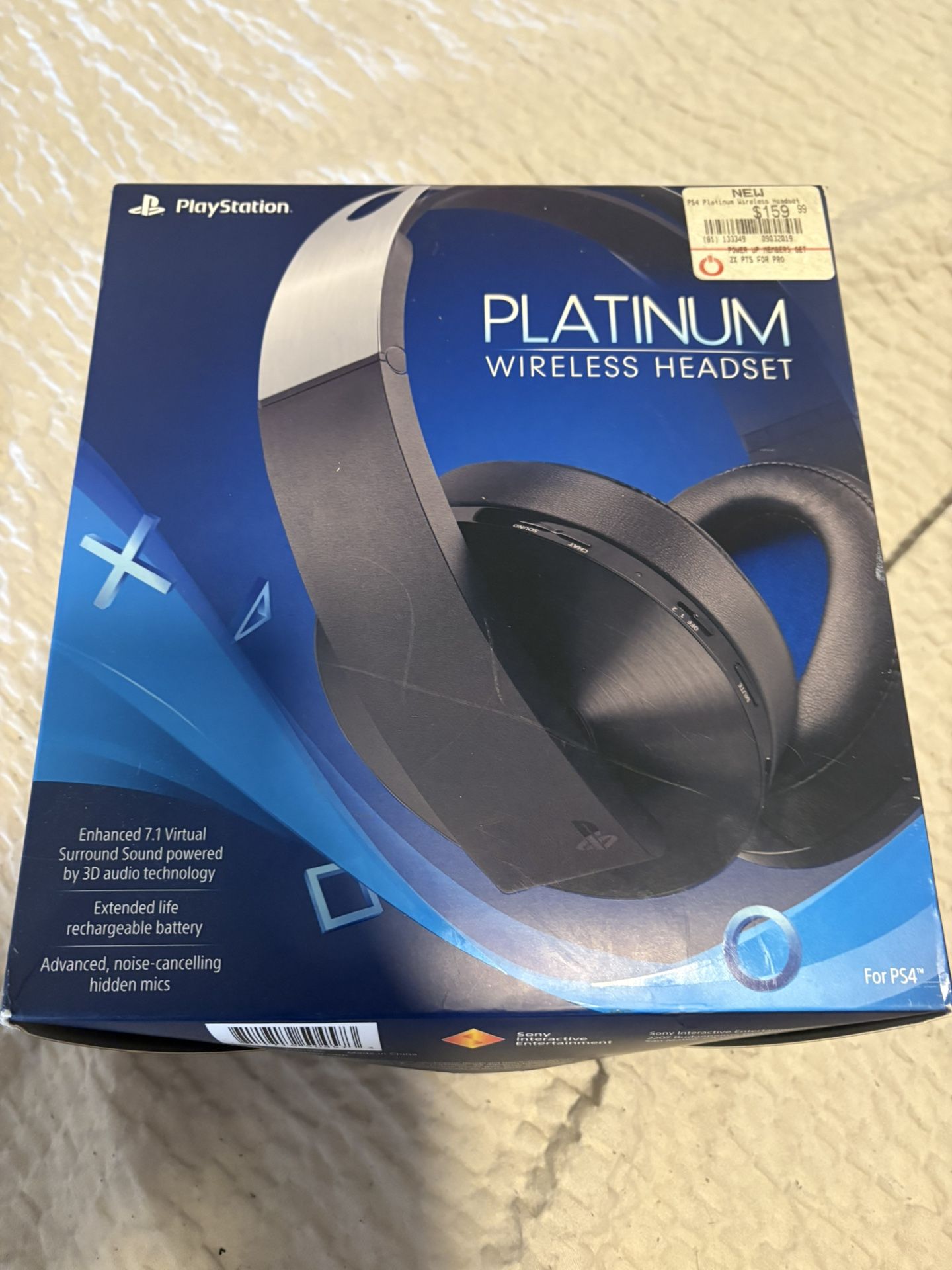 PlayStation 4 Platinum Wireless Headset
