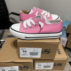 Size 9,10,11,12,13 (TD) - Pink Weestep Originals Lowtop Sneakers (Toddler / Preschool)