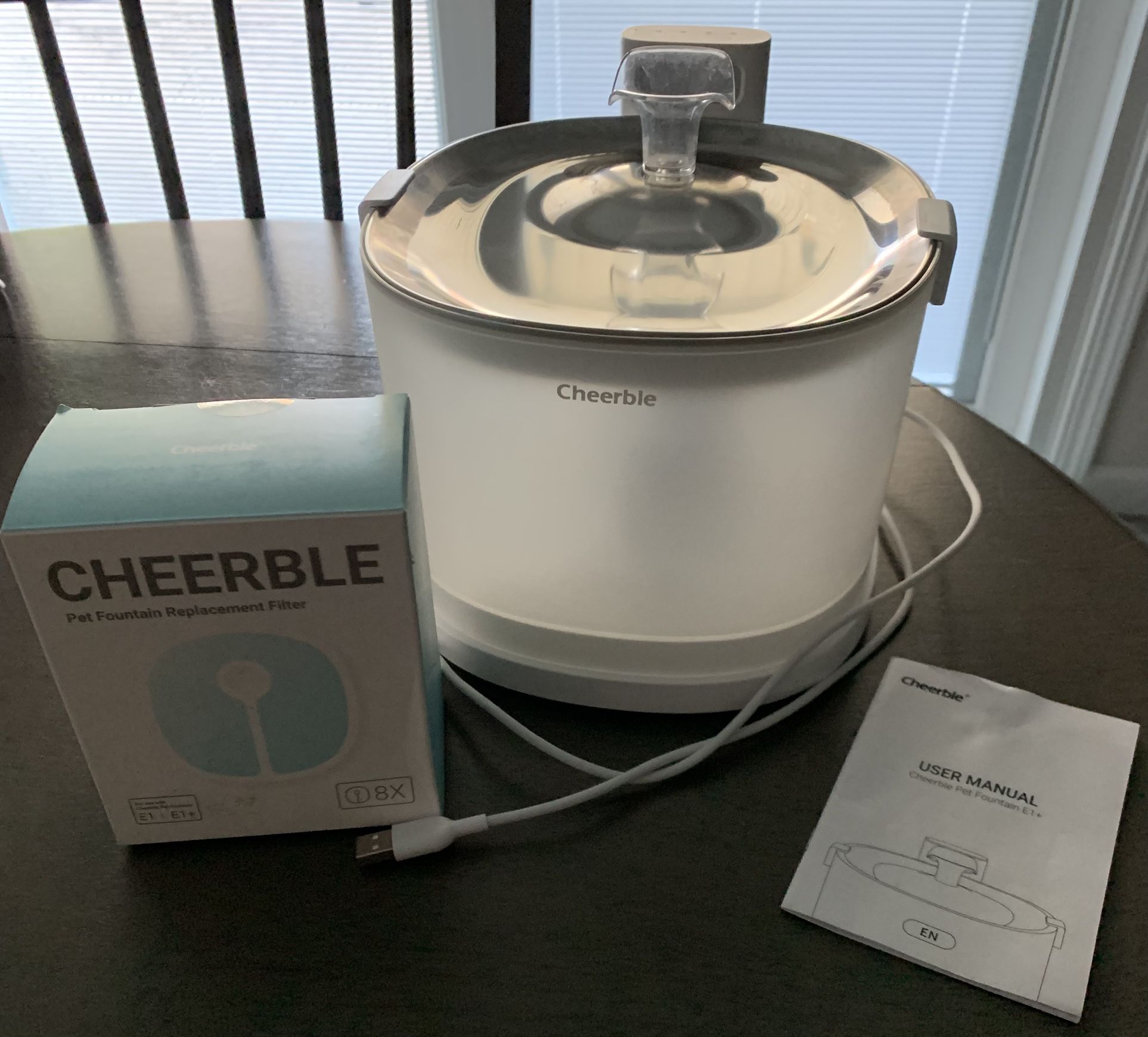 Cheerble Pet Water Fountain