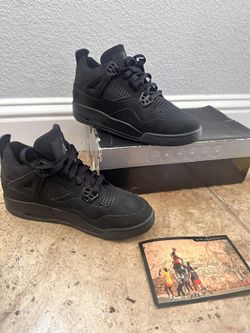 Black Cats Jordan 4 2005 Release Original 