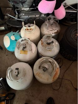 7 bbq tanks full