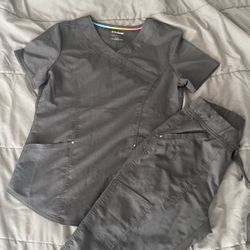 New Grey Scrubs Size Small