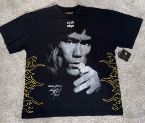 Darc Sport X Bruce Lee Don't Think, Feel! Premium Oversized Tee - Size Large oversized