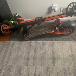 60 mph electric scooter -helmet plus other accessories