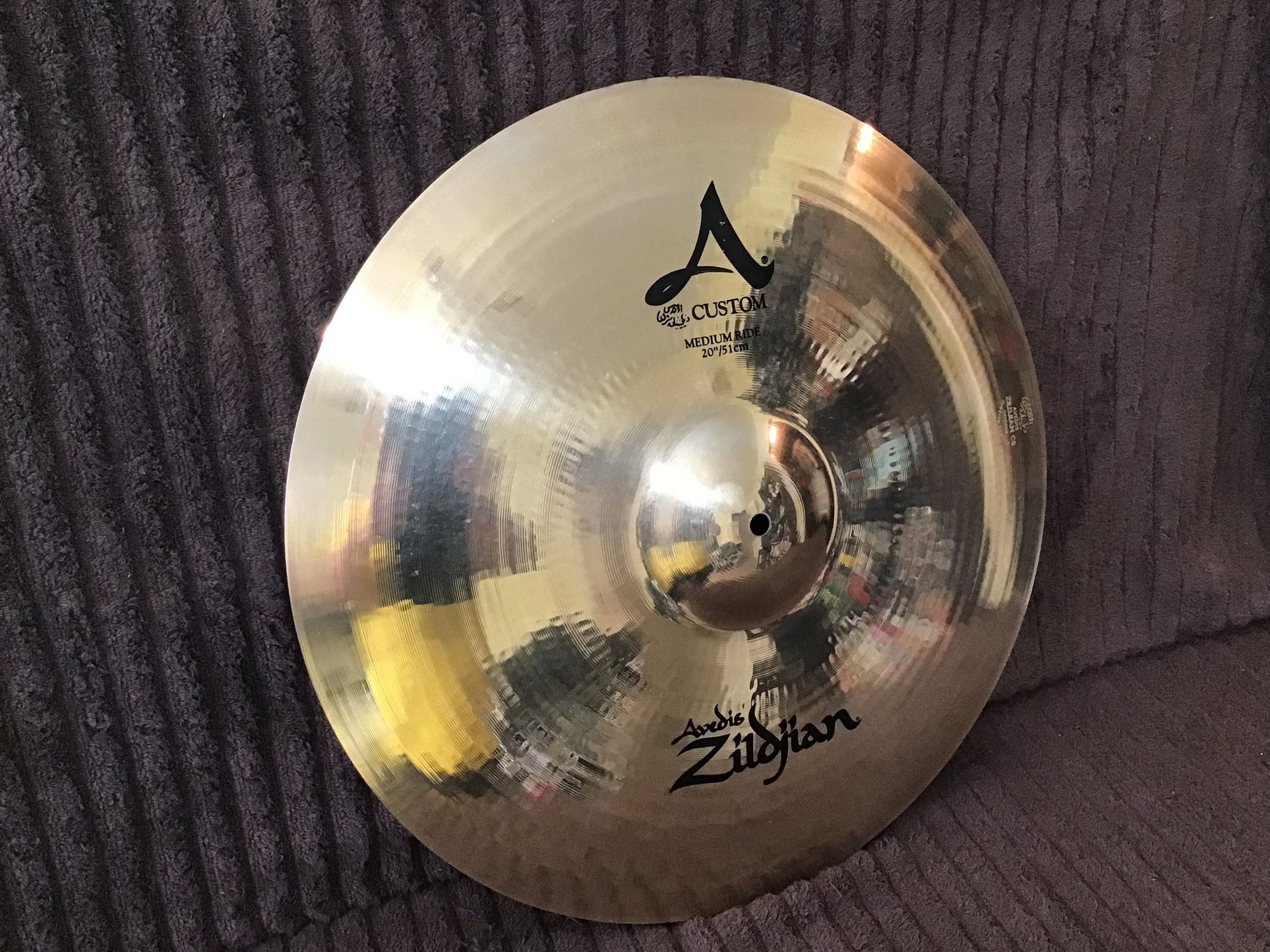 Zildjian A Custom 20 Inch Medium Ride Cymbal 