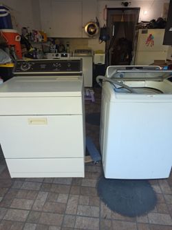 Gas Dryer and washer