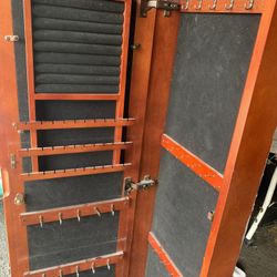 Allwood mirror jewelry storage with Lock