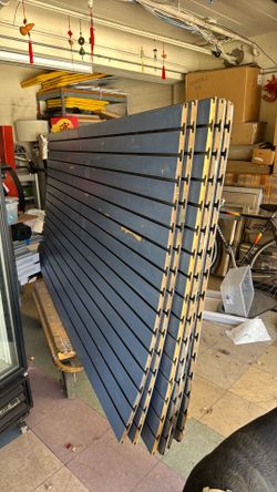 Used slat wall 4x8
