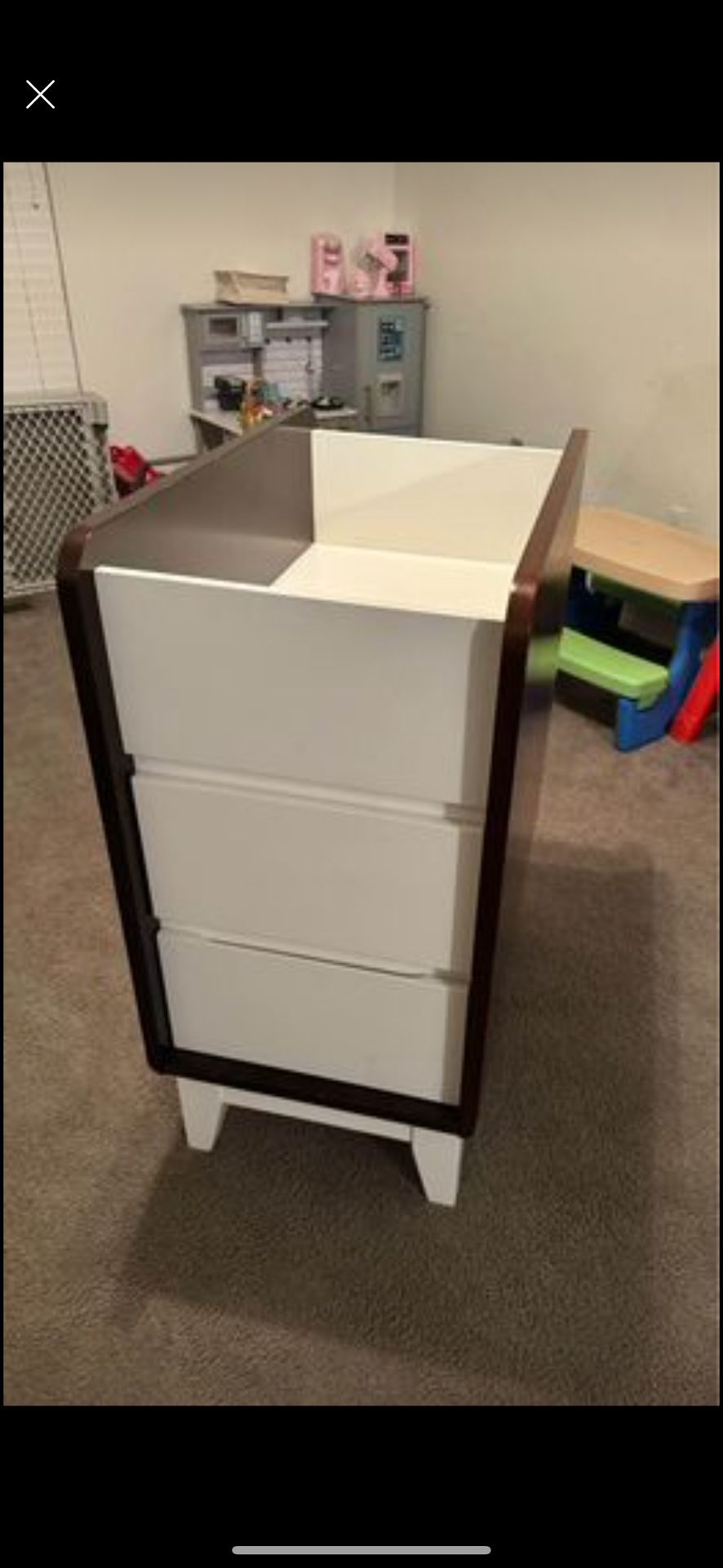Changing Table With Drawers