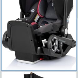 Shyft DualRide with Carryall Storage Infant Car Seat and Stroller Combo (Sylva Pink