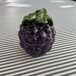 Vintage Mid Century Grape Jar 