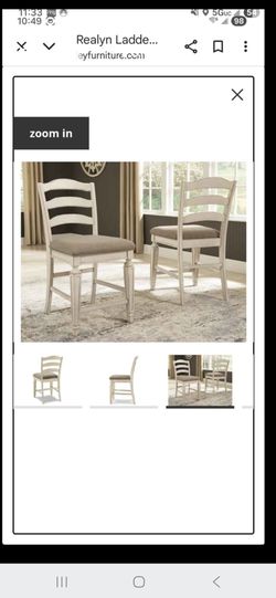 Ashley Realyn chairs