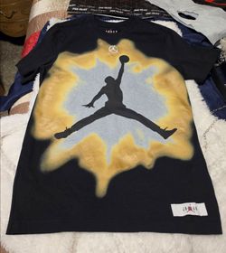 Black Jordan Flight Club Jumpman Graphic T-Shirt