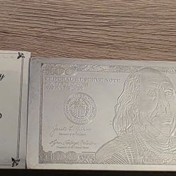 Four Troy Ounces  .999 Silver Bar