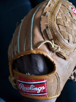 Rawlings RBG-129 Ken Griffey Jr. Youth Baseball Glove/Mitt Leather RHT