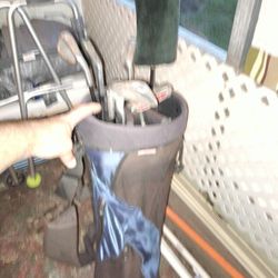 Golf Bag And Clubs