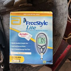 New Never Been Used Blood Sugar Tester And Strips