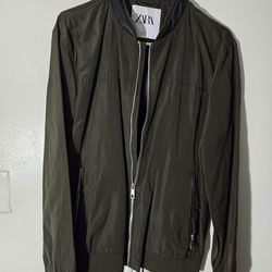 Zara Bomber Jacket Green/olive