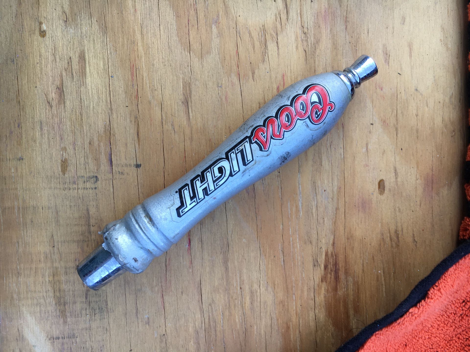Coors Light tap handle