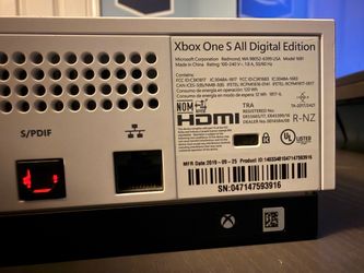 Xbox One S All Digital Edition Console