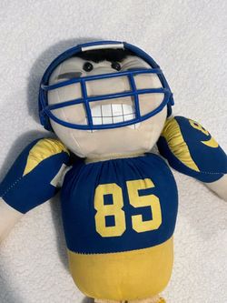 Rare Vintage The Item Co. Los Angeles Rams #85 Plush Football Doll