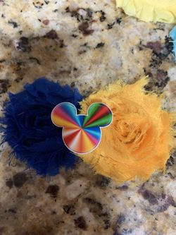 Mickey Mouse Hair Bow