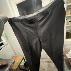 Size 50 Waist For Men. Wool Black Pants $7 Great Condition 