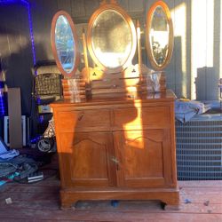 Antique Dresser Cabinet