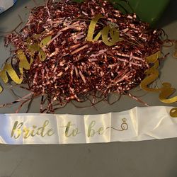 Free Bridal Shower Or Bachelorette Decor