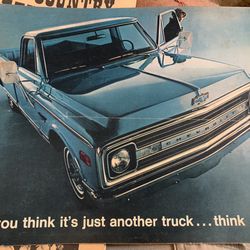1969 Chevy Pickup Brochure 
