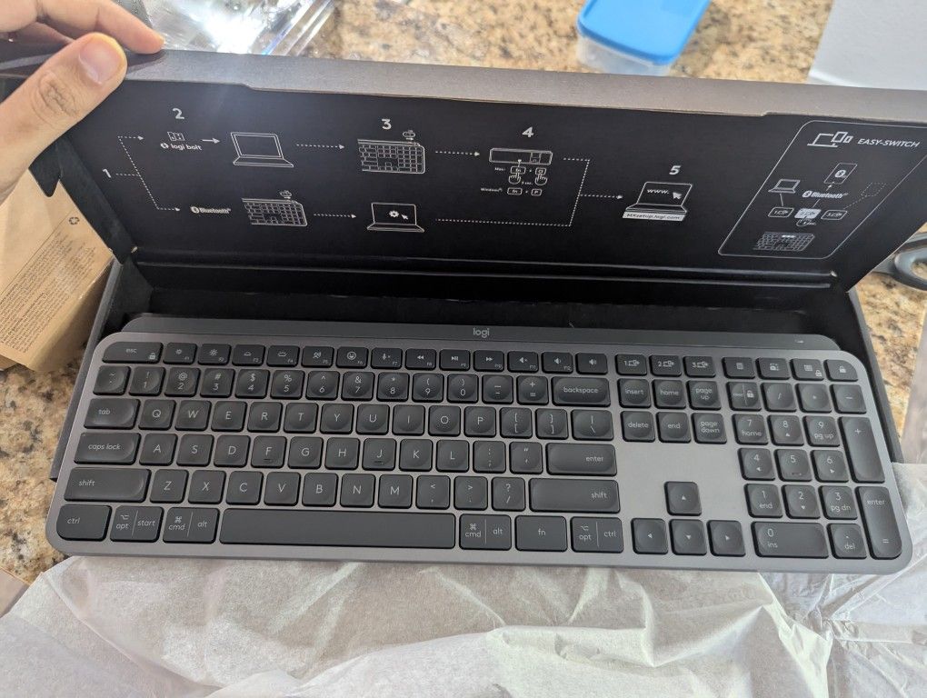 Logitech MX keys for business keyboard