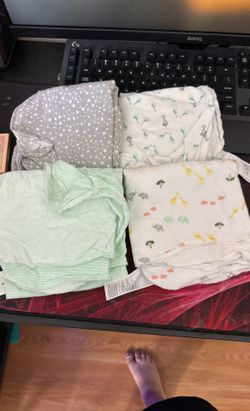 4 Pack Thin Swaddle Blanket 