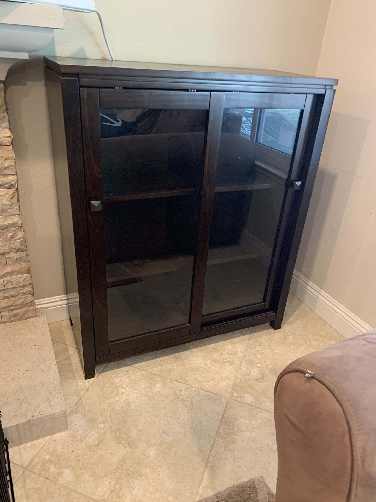 Espresso Cabinet
