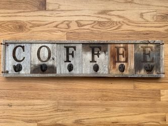 Farmhouse Style New coffee cup hanger