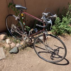 Vintage road bike