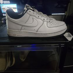 White Air Force 1  '07 Contrast stitching 