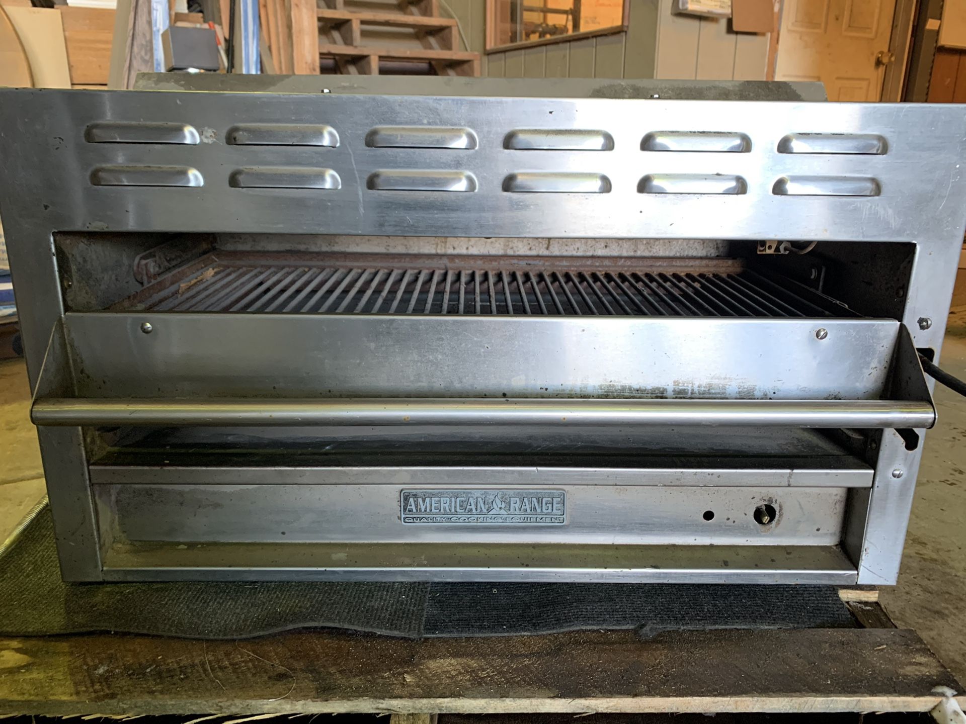 American Range Salamander oven grill