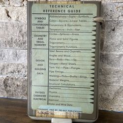 Vintage Technical Desk Reference 