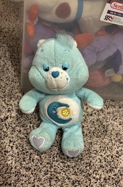 8” Lullaby Bedtime Carebear Stuffed Animal /batteries are not included
