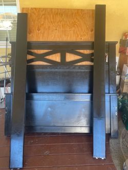 Full bed frame