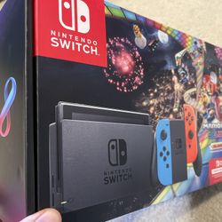 Nintendo Switch And Mario Kart 8 Deluxe And 3 Month Membership