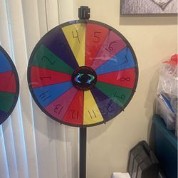 Spinning Carnival Wheel