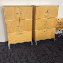 IKEA Storage Cabinets (Set of 2) – Great Condition