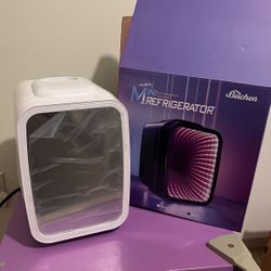Mini Fridge For Sodas Or Make Up 