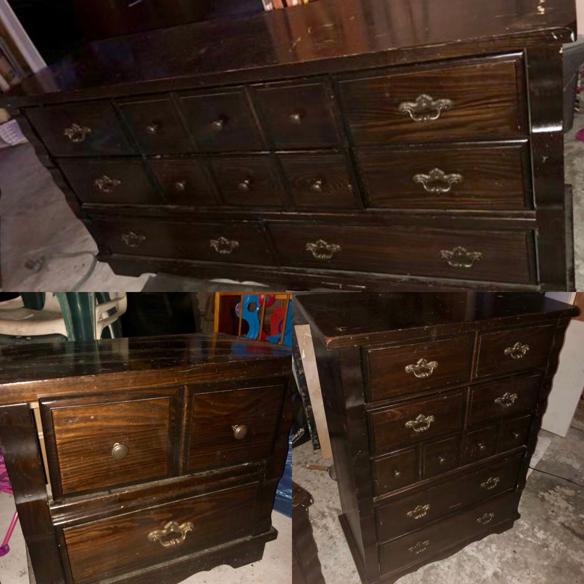 Dresser set for $100 3 pieces