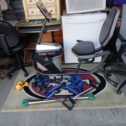Exercise Equipment! Take Your Pick Or All For $220 Must Go! Also  A 49ER! RUG